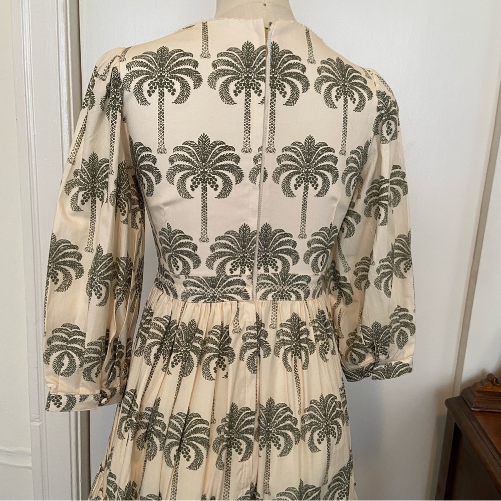 ✨ RARE! Agua Bendita Square Neck Palm Tree Gown - Picture 12 of 15